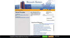 Desktop Screenshot of brusselsmatters.eu