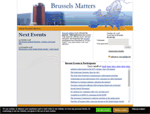 Tablet Screenshot of brusselsmatters.eu